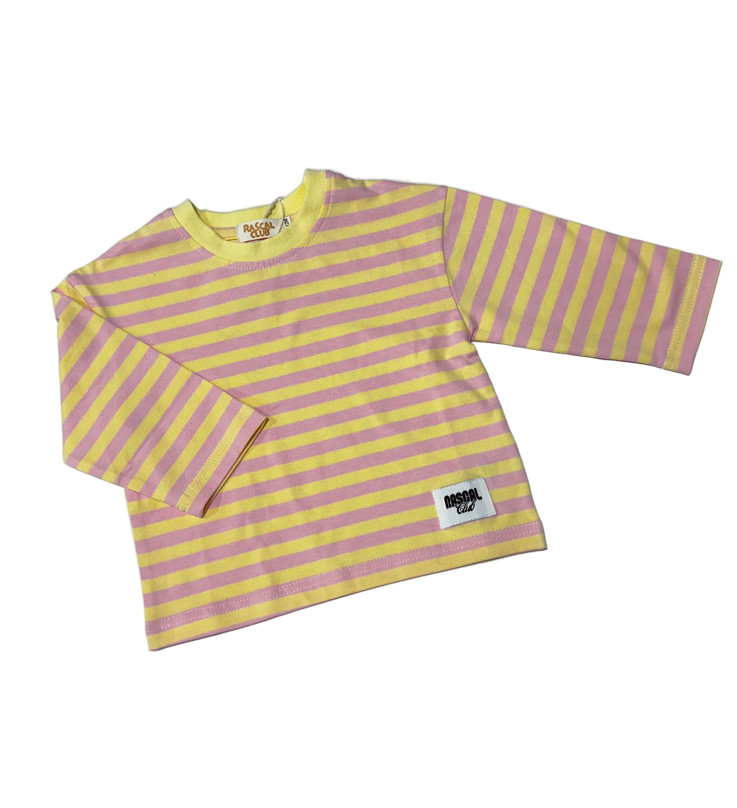 Stripe Tee - Pink Lemonade
