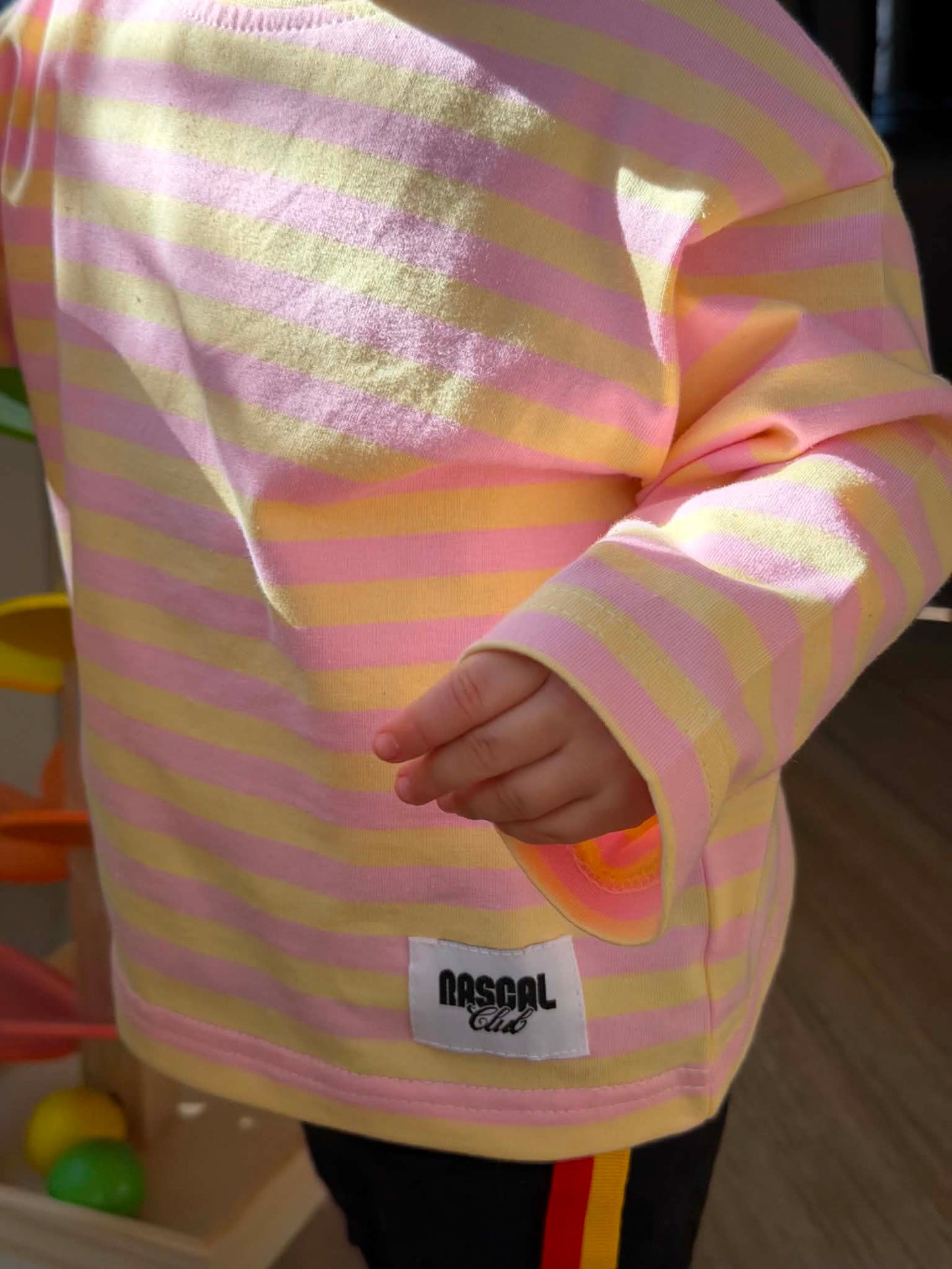 Stripe Tee - Pink Lemonade
